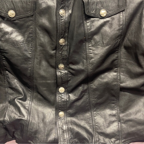 Bikers club Leather jacket - Picture 3 of 10